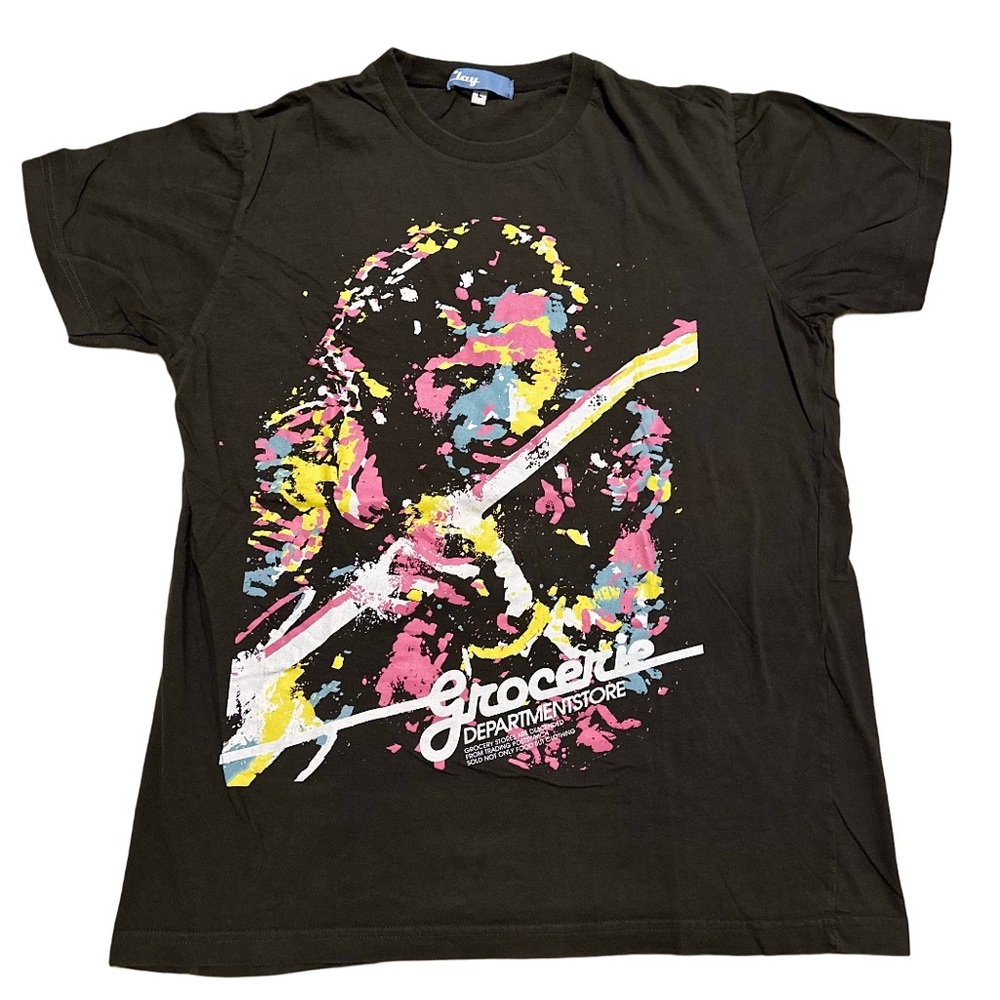 Black Graphic T-Shirt for Men